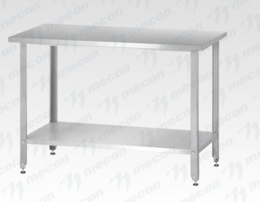 Стол производственный СПРн - 1800*600*860 "Norma Ral" (полка сплошная; ножка угловая)