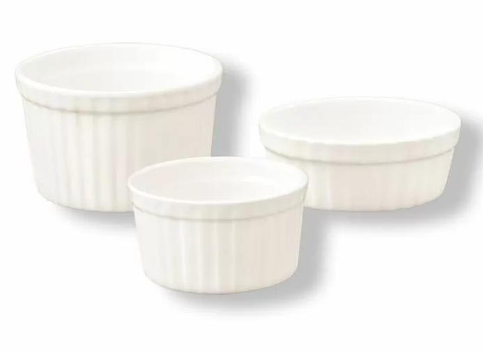 Соусник рельефный круглый 40 мл, фарфор, P.L. Proff Cuisine