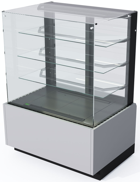 Витрина кондитерская холодильная закрытая (3 полки) ФОРТУНА,1290х715х1445мм, RKM12CA, Характеристика