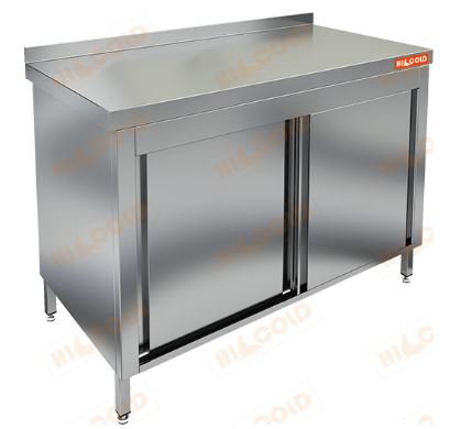 Стол производственный пристенный купе HICOLD НСЗК-10/7Б