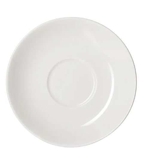 Блюдце «Кунстверк» фарфор; D=15,H=2см; белый