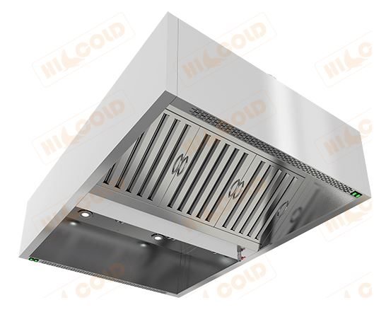 Зонт вытяжной островной коробчатый HICOLD ЗКВОО-1215