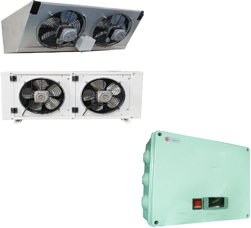 Холодильный агрегат (сплит-система) Intercold MCM-223/380 FT (опция -30° С) Evolution