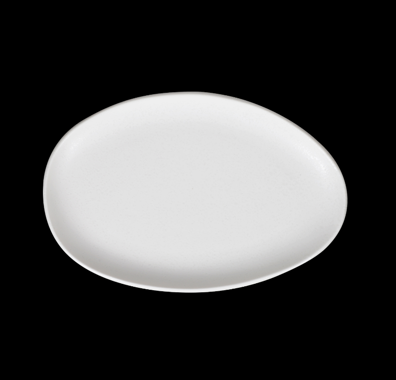 Блюдо овальное 10" 250х162х23мм "Corone Cristallo"