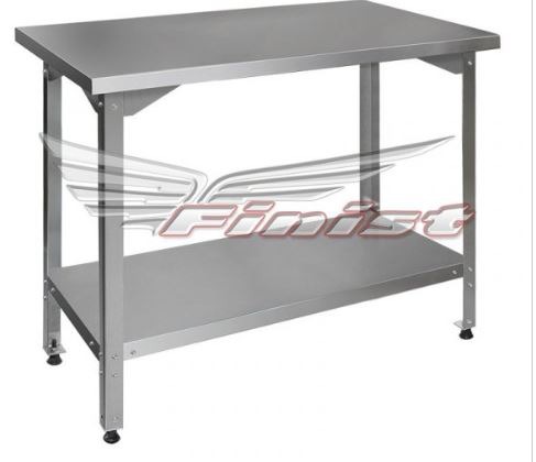 Стол СПЛ FINIST, борт, полка сплошная из нерж.стали 1000х600х850мм