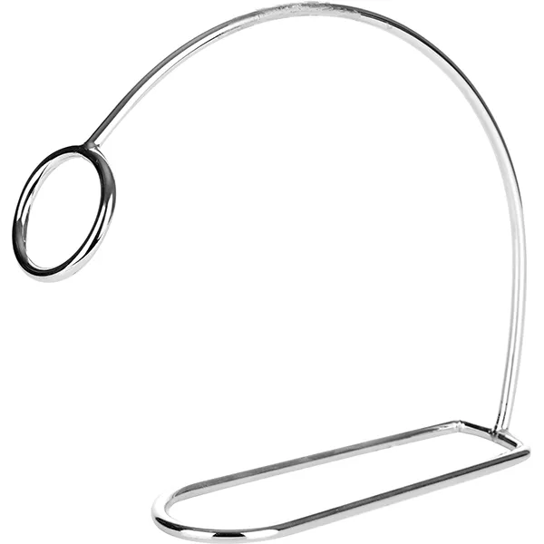 Подставка д/бутылки хром; H=19.5,L=23,B=6см; металлич.