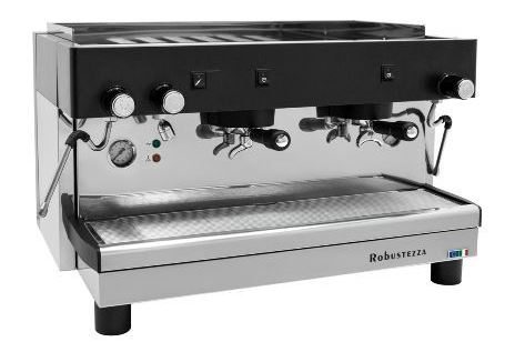 Кофемашина полуавтомат ROBUSTEZZA STH2M/ ЧЕРНАЯ+ВЫСОКАЯ ГРУППА 1Ф
