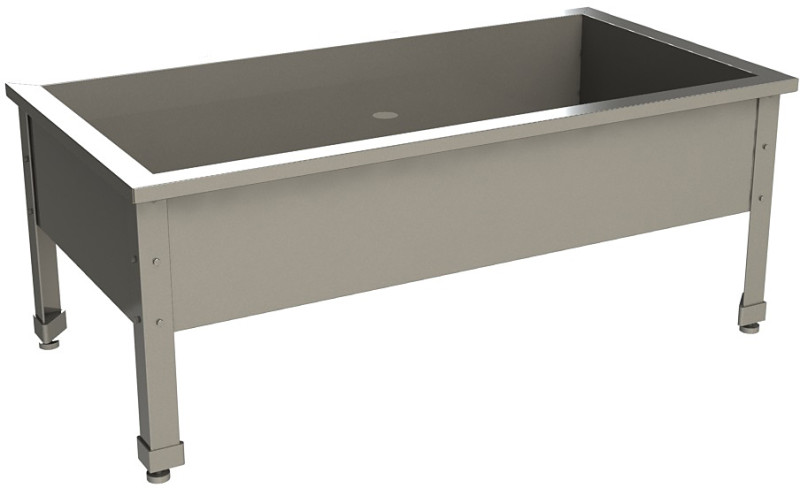 Ванна моечная низкая RESTOINOX ВМСН-10/6/4-ЭН