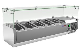 Витрина холодильная настольная COOLEQ VRX 1200/330