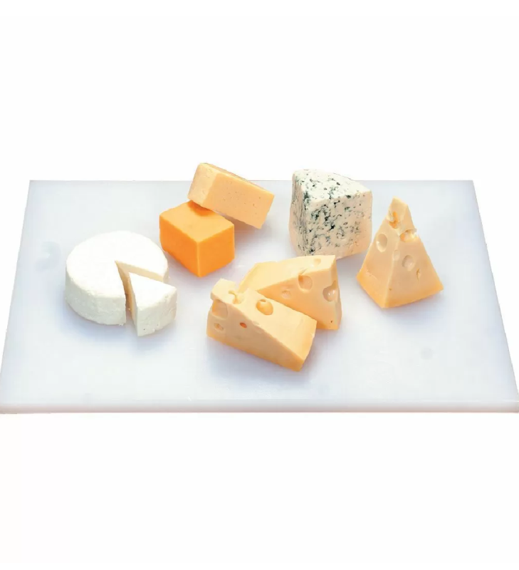 Доска разделочная 40*30*1,8 см белая, пластик, P.L. Proff Cuisine