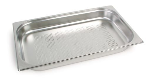 Гастроемкость 1/1 h=65 мм. 9 л. нерж.перфорир. MGsteel