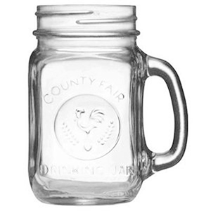 Кружка пивная «Банка»стекло; 488мл; D=65,H=130мм; прозр.