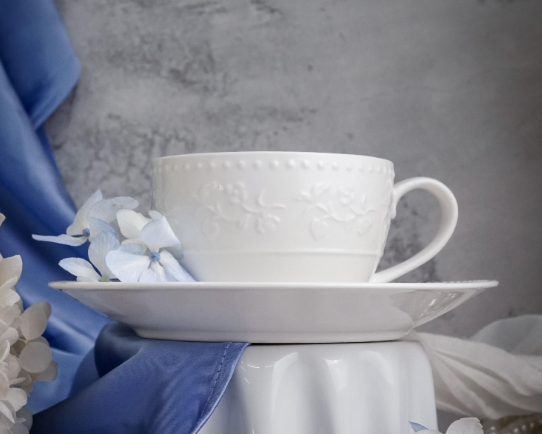 Чашка 300 мл, 13x10,2 см h 6,6 см, фарфор, Primavera