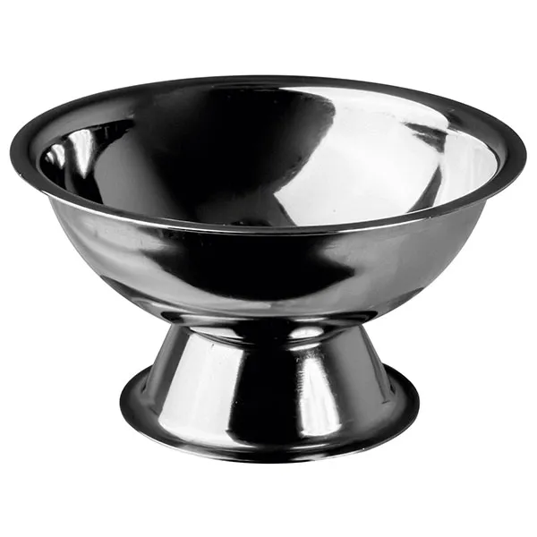 Креманка «Проотель»; сталь нерж.; 130мл; D=60, H=54, B=100мм; металлич.