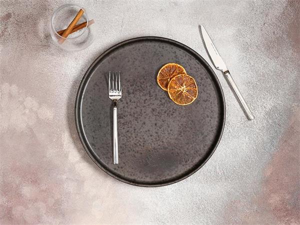 Тарелка с вертикальным бортом d 21,5 см h 2,2 см, Stoneware Ironstone