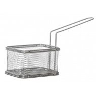 Корзинка для картофеля фри с ручкой 90х80х65 мм [QL089-02]