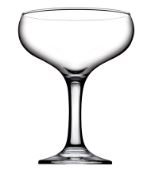 Шампан-блюдце «Бистро» стекло; 260мл; D=95/63,H=132мм; прозр. (44136)