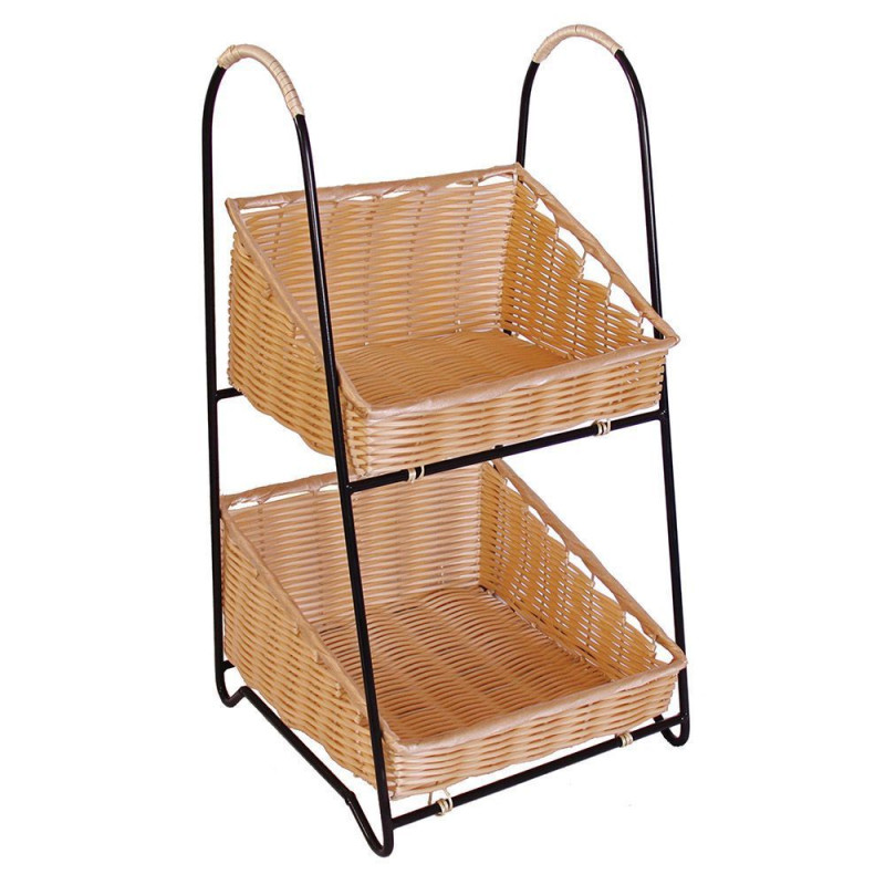 Подставка для выкладки выпечки 2-х ярусная