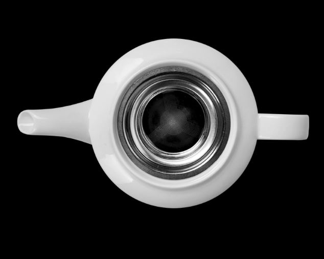 Чайник заварочный 750мл Шоко с фильтром "Corone Caffe&Te" 750 мл с фильтром фарфор