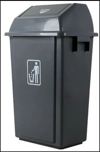 Бак мусорный с качающейся крышкой 60 л, P.L. Proff Cuisine