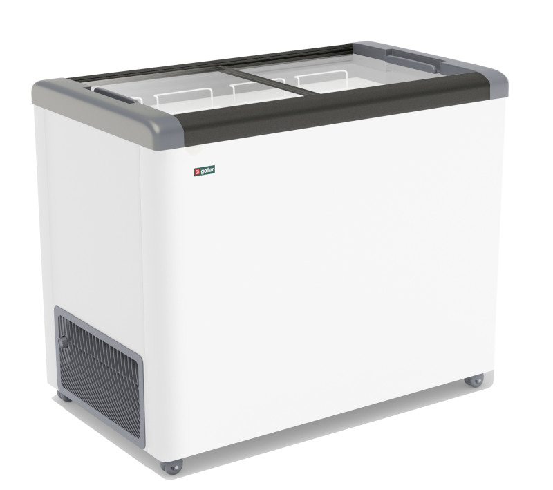 Ларь морозильный FROSTOR GELLAR FG 350 C (Прямое стекло)