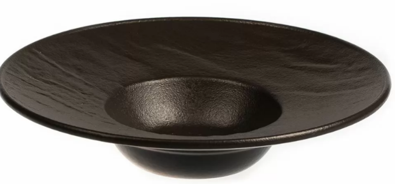 Тарелка глубокая Black Raw Steller 200 мл, 27 см, P.L. Proff Cuisine