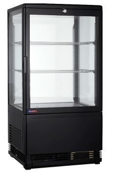 Витрина холодильная настольная COOLEQ CW-58 BLACK