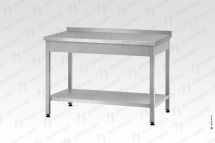 Стол производственный СПРн - 2000*800*860 "Norma Ral", на 2-х каркасах (полка сплошная; ножка профил
