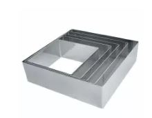 Форма-резак "Квадрат" 10*10 см, h 4 см, нержавейка, P.L. Proff Cuisine