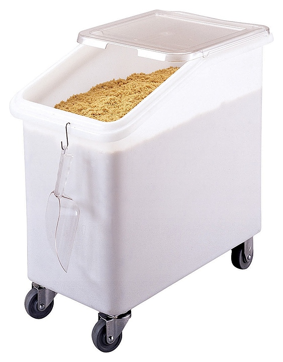 Контейнер для сыпучих продуктов 81л, 74х33см h71см, цвет белый, серия Jiwins JW-S81