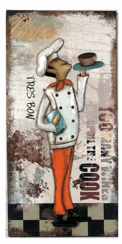 Картина "Bistro" р-р 70*35*4,5 см, P.L. Proff Cuisine