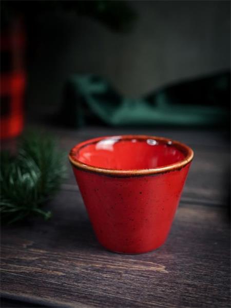 Соусник конический 6 см красный Seasons