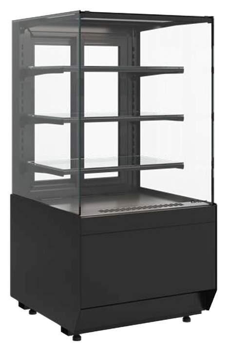 Витрина нейтральная KC70 N 0,9-1 LIGHT (версия 2.0) (цвет Техно 9005)