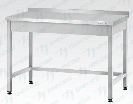 Стол производственный СПРп - 1000*600*860 "Profi Inox" (полка-обвязка)