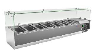 Витрина холодильная настольная COOLEQ VRX 1500/330