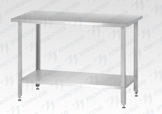 Стол производственный СПРн - 1000*800*860 "Norma Ral", борт + доп полка