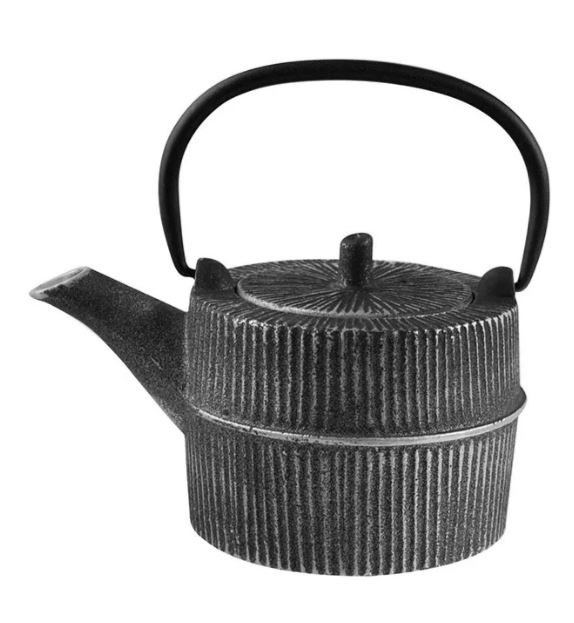 Чайник заварочный чугун 0,75л D=84,H=100,L=175мм черный