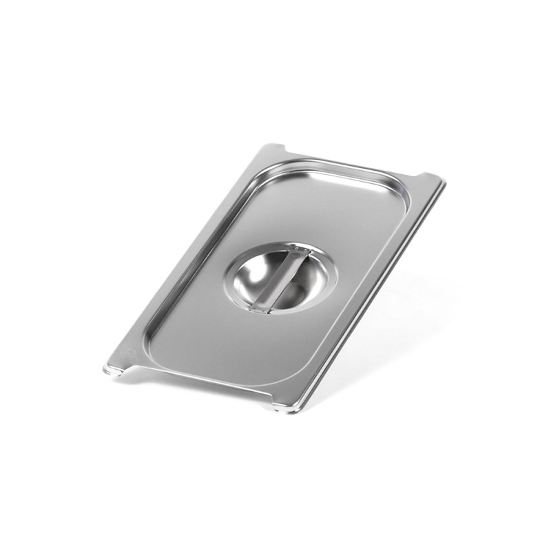 Крышка Luxstahl из нержавеющей стали для GN 1/3 [с ручками 813-L]