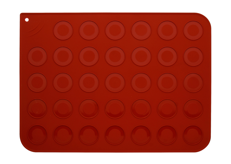 Коврик для выпечки МАКАРОНС d=40мм, 30х40см [30TM3001R]