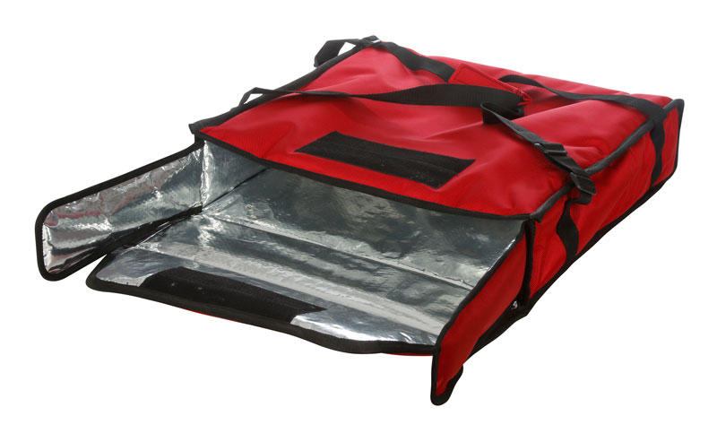 Термосумка на 2 пиццы 450х450х100 мм фольгированная