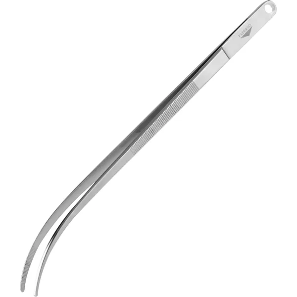Пинцет д/кухни; сталь нерж.; H=60,L=330,B=80мм; металлич.