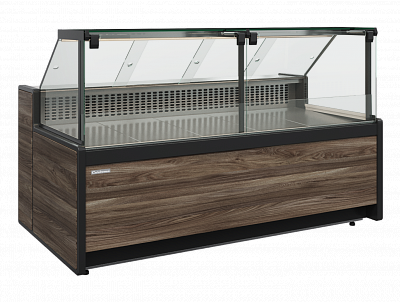 Витрина холодильная Carboma Bavaria 3 GC111 SM 2,0-1 (статика, без боковин)