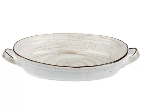 Блюдо с ручками «White Fusion» 31*23 см