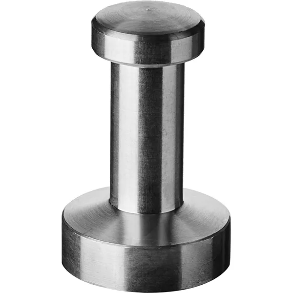 Темпер д/кофе алюмин.; D=5.7,H=9.5см; металлич.