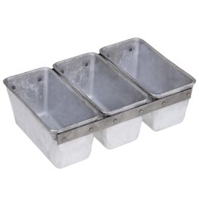 форма 3-х секц. №10 215х105х105 (500гр)