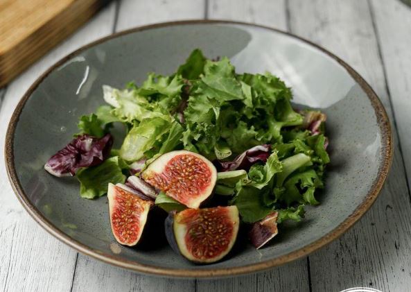 Тарелка глубокая 21 см безбортовая фарфор цвет темно-серый Seasons