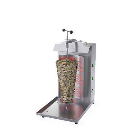 Установка Шаурма ATESY 3ЭЛ-05-ОЦ (С РУЧ. ПРИВОДОМ)