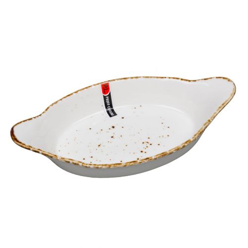 Блюдо (кроншель) Organica Grain овальное 21*11,5 см, P.L. Proff Cuisine