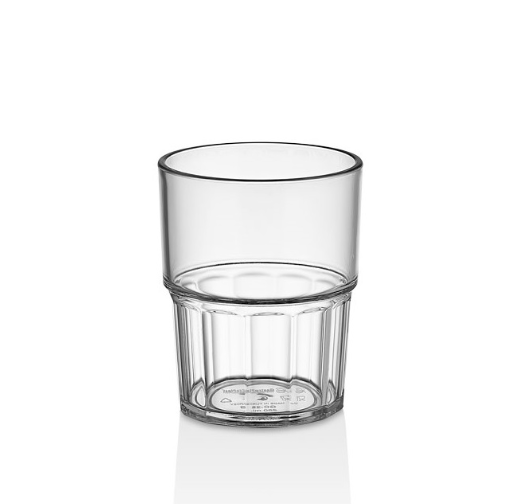 Олд Фэшн 250 мл. d=72 мм. h=90 мм. поликарбонат, прозрачн. штабелир. Гранити