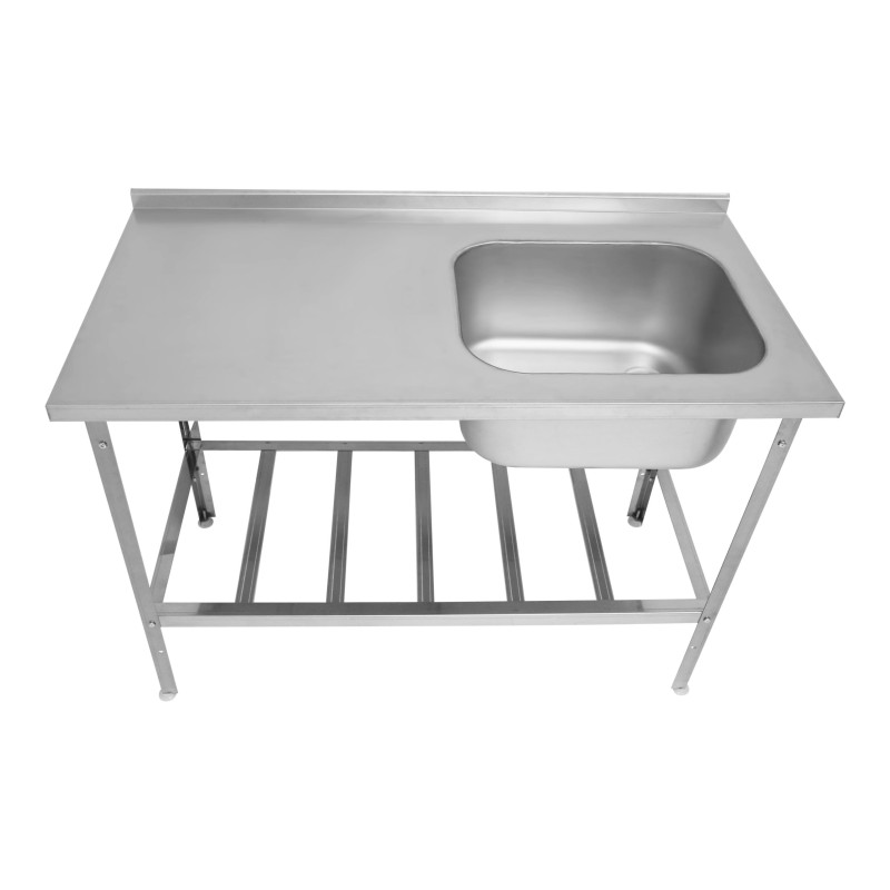 Ванна цельнотянутая 1-секционная HESSEN ВЦСП 9/6 борт (каркас краш., 900х600х870мм)